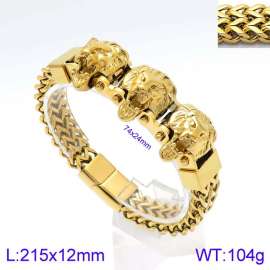 Stainless Steel Gold-plating Bracelet