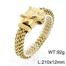 Stainless Steel Gold-plating Bracelet