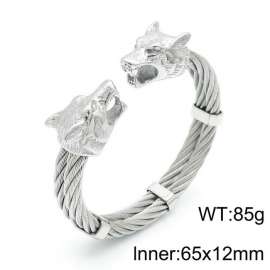 Stainless Steel Wire Bangle