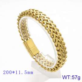 Stainless Steel Gold-plating Bracelet