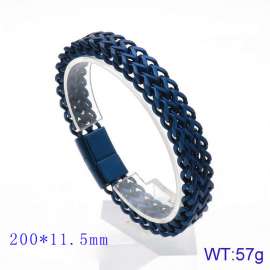 Stainless Steel Blue-plating Bracelet