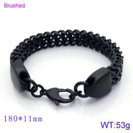 Stainless Steel Black-plating Bracelet