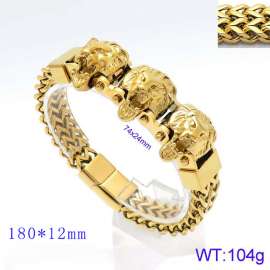 Stainless Steel Gold-plating Bracelet