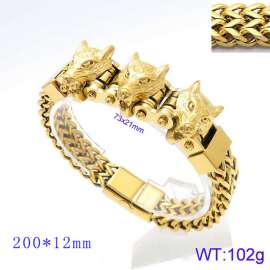 Stainless Steel Gold-plating Bracelet