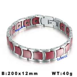 Stainless steel with Ceramic Bracelet