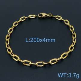 Stainless Steel Gold-plating Bracelet