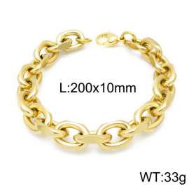 Stainless Steel Gold-plating Bracelet