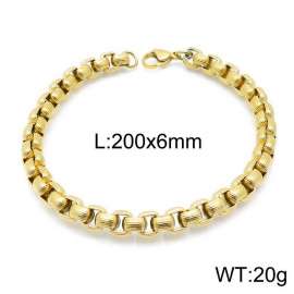 Stainless Steel Gold-plating Bracelet