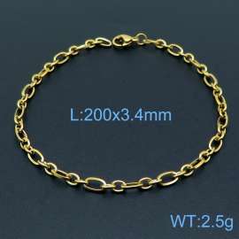 Stainless Steel Gold-plating Bracelet