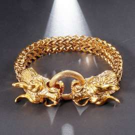 Stainless Steel Gold-plating Bracelet