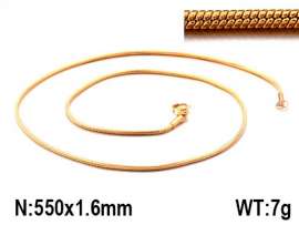 Staineless Steel Small Gold-plating Chain