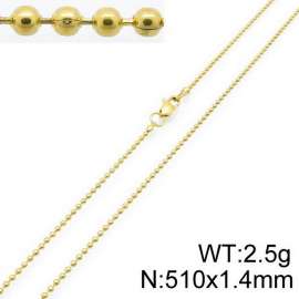 Staineless Steel Small Gold-plating Chain