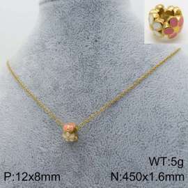 SS Gold-Plating Necklace