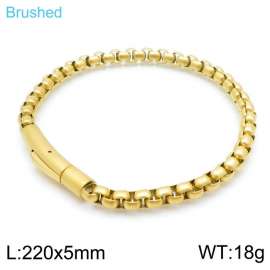 Stainless Steel Gold-plating Bracelet