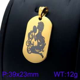 Stainless Steel Gold-plating Pendant