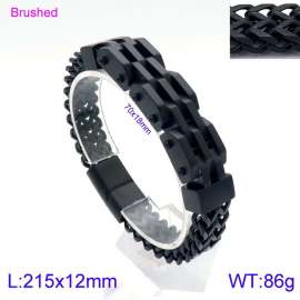 Stainless Steel Black-plating Bracelet