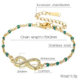 Stainless Steel Gold-plating Bracelet