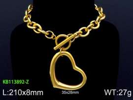 Stainless Steel Gold-plating Bracelet