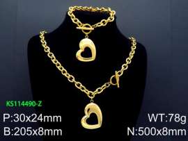 SS Jewelry Set(Most Women)