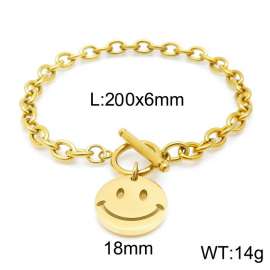 Stainless Steel Gold-plating Bracelet