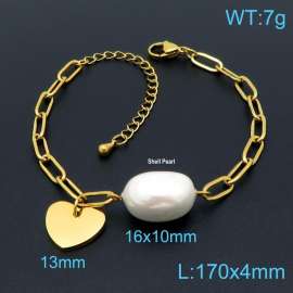 Stainless Steel Gold-plating Bracelet