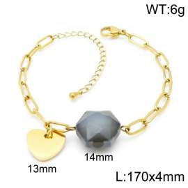 Stainless Steel Gold-plating Bracelet