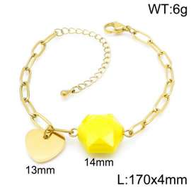 Stainless Steel Gold-plating Bracelet