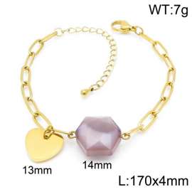 Stainless Steel Gold-plating Bracelet