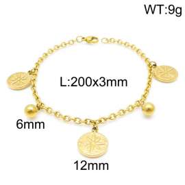 Stainless Steel Gold-plating Bracelet