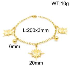 Stainless Steel Gold-plating Bracelet