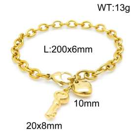 Stainless Steel Gold-plating Bracelet