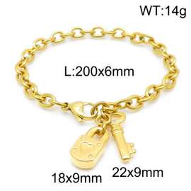 Stainless Steel Gold-plating Bracelet