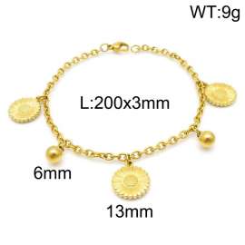 Stainless Steel Gold-plating Bracelet