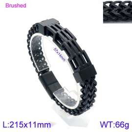 Stainless Steel Black-plating Bracelet