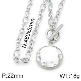 Stainless Steel Stone Necklace