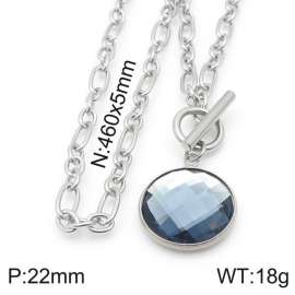 Stainless Steel Stone Necklace