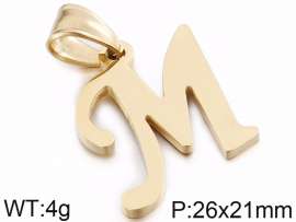 Stainless Steel Gold-plating Pendant