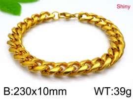 Stainless Steel Gold-plating Bracelet