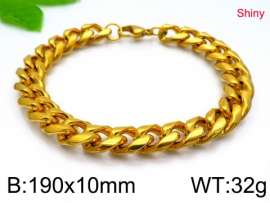 Stainless Steel Gold-plating Bracelet