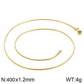 Staineless Steel Small Gold-plating Chain