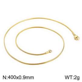 Staineless Steel Small Gold-plating Chain