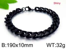 Stainless Steel Black-plating Bracelet