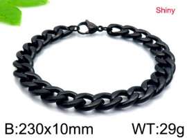 Stainless Steel Black-plating Bracelet