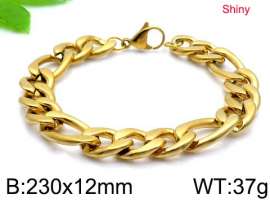 Stainless Steel Gold-plating Bracelet