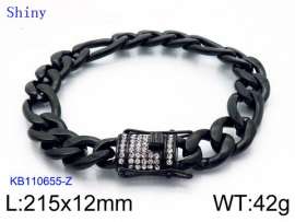 Stainless Steel Black-plating Bracelet