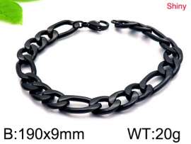 Stainless Steel Black-plating Bracelet