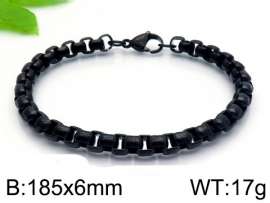 Stainless Steel Black-plating Bracelet