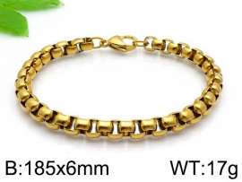 Stainless Steel Gold-plating Bracelet