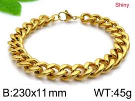 Stainless Steel Gold-plating Bracelet