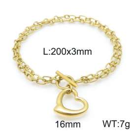 Stainless Steel Gold-plating Bracelet